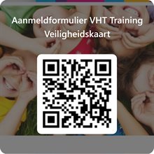 QRCode voor Aanmeldformulier VHT Training Veiligheidskaart